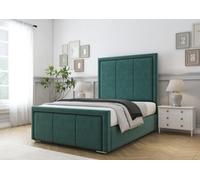 Comfort Beds Savoy Emerald Plush Bed Frame With Mattress
