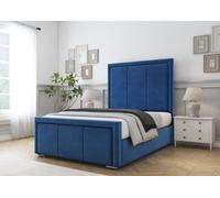 Comfort Beds Savoy Navy Plush Bed Frame