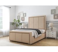 Comfort Beds Savoy Pebble Plush Bed Frame With Mattress