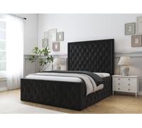 Comfort Beds Winchester Bed Frame in Black | Size: Small Double Comfort Beds Black Small Double