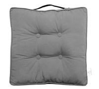 Comfort Booster Cushion for Chair & Armchair - Adds Height & Firm Support, Reduces Pressure & Pain, Ideal for Elderly, Pregnancy & Daily Use, Washable Cover, All Seats (Plain, grey, square)