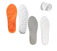 Comfort Boosting Massage Insoles,Revolutionary Orthopedic Insole,4d Memory Foam Breathable Shock Absorption (B,8-9)