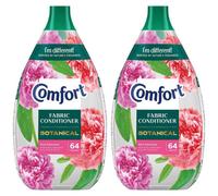 Comfort Botanical Fabric Conditioner First Blooms Softner 960Ml 64 Washes, 2Pk
