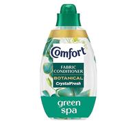 Comfort Botanical Green Spa Fabric Conditioner 64 Wash 960ml - Long Lasting Botanical Fresh Fragrance, Fabric Softener for Soft Clothes & Easy Ironing