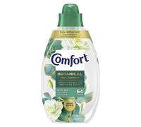 Comfort Botanical Green Spa Fabric Conditioner softener with CrystalFresh* transparent formula freshness inspired by nature 64 washes (960 ml)