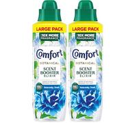 Comfort Botanical Heavenly Fresh Scent Booster Elixir up to 10x more fragrance* infuses laundry with long-lasting freshness 736 ml (Pack of 2)