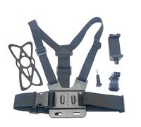 Comfort Chest Harness Rubber 360 Swivel Phone Mount Belt For Long Wear While Activity Phone Mount