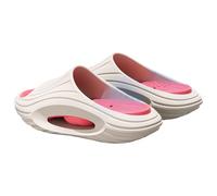 Comfort Chunky Sandals for Women Brown Sandals Slippers For Men And Women Soft Comfort Lightweight Pillow Slippers Unisex Adult Classic Platform Leather Mule White (Pink, 7)