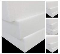 Comfort Collections Cut To Any Size Upholstery Foam Cushions Seat Pad High Density Sofa Replacement (18 x 18 Inches, 5)