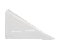 Comfort Collections Orthopedic Bed Back Wedge Support Pillow Foam - for Acid Reflux, Reduce Back Pain, Rest Elevation with Removable Washable Zip Quilted Cover COLOUR: White
