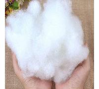 Comfort Collections Virgin Fibre Stuffing - Pillows, Cushion, Pads, Toys - Filling for Teddy Bear, Pet Beds & Crafts Smooth & Pure White 100% Polyester 1KG Virgin Fiber Filling