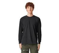 Comfort Colors Unisex's Adult Long Sleeve Tee T-Shirt, Black, S