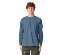 Comfort Colors Unisex's Adult Long Sleeve Tee T-Shirt, Blue Jean, S