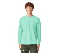 Comfort Colors Unisex's Adult Long Sleeve Tee T-Shirt, Island Reef, Large