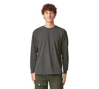 Comfort Colors Unisex's Adult Long Sleeve Tee T-Shirt, Pepper, XXL