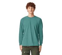 Comfort Colors Unisex's Adult Long Sleeve Tee T-Shirt, Seafoam, Large