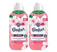 Comfort Creation Concentrated Fabric Conditioner with 100 Days of Long Lasting Fragrance and Softness Intense Liquid Fabric Softener 30 Washes, 900 ml (Cherry Blossom& Sweet Pea, )