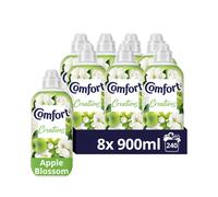 Comfort Creations Apple Blossom Fabric Conditioner with Stay Fresh technology for 100 days of freshness + fragrance* 8x 900 ml (240 washes)
