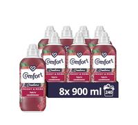 Comfort Fabric Conditioner Lasting Fragrance Peony & Rose 900ml 30W, 2 Pack White