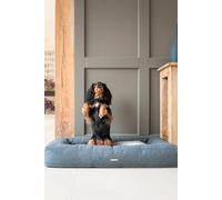 Comfort Cube Dog Bed Lords & Labradors Grey L