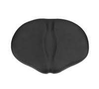 Comfort Cycle Seat for Women and Men, PU Leather Shock Absorbing Water Resistant Anti Slip Saddle Cushion Replacement with Dual Suspension System for Road Mountain Bikes