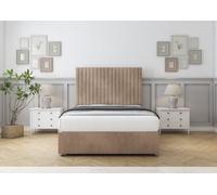 Comfort Denver Mink Naples Divan Bed Base 2 Drawers Foot-End - 26" Strutted 5' King