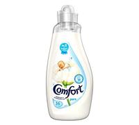 Comfort Dermatologically tested Pure suitable for the whole family's clothes Fabric Conditioner gentle next to sensitive skin 36 Wash 1.26 l