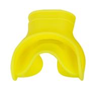 Comfort Driven Diving Mouthpiece, Silicone Material for a Great Experience (Yellow)