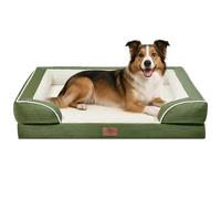 Comfort Expression Large Dog Beds Waterproof Orthopedic Foam Dog Beds for Large Dogs Sofa Comfy Pet Bed with Washable Removable Cover & Non-Slip Bottom
