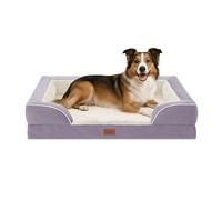 Comfort Expression Large Dog Beds Waterproof Orthopedic Foam Dog Beds for Large Dogs Sofa Comfy Pet Bed with Washable Removable Cover & Non-Slip Bottom