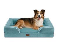Comfort Expression Large Dog Beds Waterproof Orthopedic Foam Dog Beds for Large Dogs Sofa Comfy Pet Bed with Washable Removable Cover & Non-Slip Bottom