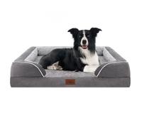 Comfort Expression Large Dog Beds Waterproof Orthopedic Foam Dog Sofa Beds Comfy Pet Bed with Washable Removable Cover & Non-Slip Bottom