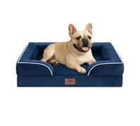 Comfort Expression Medium Dog Beds Waterproof Orthopedic Foam Dog Sofa Beds for Medium Large Dogs Comfy Pet Bed with Washable Removable Cover & Non-Slip Bottom