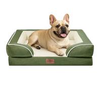 Comfort Expression Medium Dog Beds Waterproof Orthopedic Foam Dog Sofa Beds for Medium Large Dogs Comfy Pet Bed with Washable Removable Cover & Non-Slip Bottom