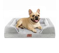 Comfort Expression Medium Dog Beds Waterproof Orthopedic Foam Dog Sofa Beds for Medium Large Dogs Comfy Pet Bed with Washable Removable Cover & Non-Slip Bottom