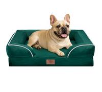 Comfort Expression Medium Dog Beds Waterproof Orthopedic Foam Dog Sofa Beds for Medium Large Dogs Comfy Pet Bed with Washable Removable Cover & Non-Slip Bottom