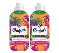 Comfort Fabric Conditioner Lasting Fragrance Passion Bloom 900Ml, 30 Washes, 2Pk
