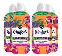 Comfort Fabric Conditioner Lasting Fragrance Passion Bloom 900Ml 30W, 4 Pack