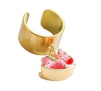 Comfort Fit Adjustable Size Open Band Rocking Horse Rings Suitable for All Finger Dimensions Sturdy and Stylish Sizing Rings