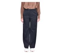 Comfort Fit Wool Gabardine Trousers - female - Weekend Max Mara - Wide Trousers - Black - S - Trousers S