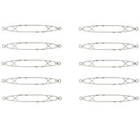 Comfort-Fix Mask Holder, 10 Pieces, Adjustable for Every Head and mask Size, Suitable for Spectacle wearers, to Avoid Pressure Marks from face Masks Behind Ears