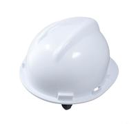 Comfort Focused ABS Safety Helmet for Job Sites Easy to Adjust with Soft Cushion at the Brow Area (white)