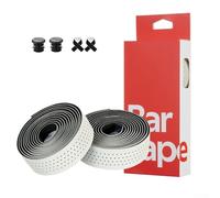 Comfort-Focused Handlebar Wrap with Anti-Slip Texture and Breathable Perforations for Cyclists on Long Routes (White)