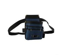 Comfort Focused Tool Belt with Multiple Pockets for Efficient Tool Organization in Construction Work (L Blue)