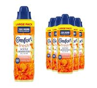 Comfort Fresh Scent Booster Elixir Sunshiny Days Elixir (192 Washes) Bright chypre fragrance with green apple and lily of the valley, up to 10x more freshness, bead-infused formula, 736ml Pack of 6