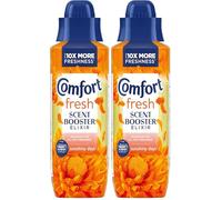 Comfort Fresh Sunshiny Days Scent Booster with ScentLock Technology Elixir for up to 10x More Freshness* 460 ml (Pack of 2)