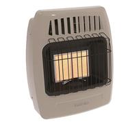 Comfort Glow Vent-Free 12,000 BTU Radiant Propane Heater for Indoor Use, Variable Control, 400 Sq. Ft. Heat, Piezo Ignition, 99.9% Efficient