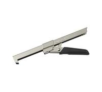 Comfort Grip Jar Opener, 7.5-Inch, Adjustable Multifunctional Stainless Steel Can Opener with Gripper, Arthritis Friendly Soft Rubber Grip Handle, Kitchen Accessories (Black)