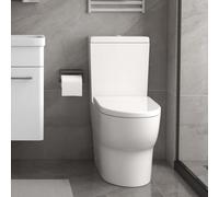 Comfort Height Close Coupled Toilet Soft Close Seat Dual Flush Cistern