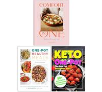 Comfort in One, One Pot Healthy Meals & The One Pot Ketogenic Diet Cookbook 3 Books Collection Set